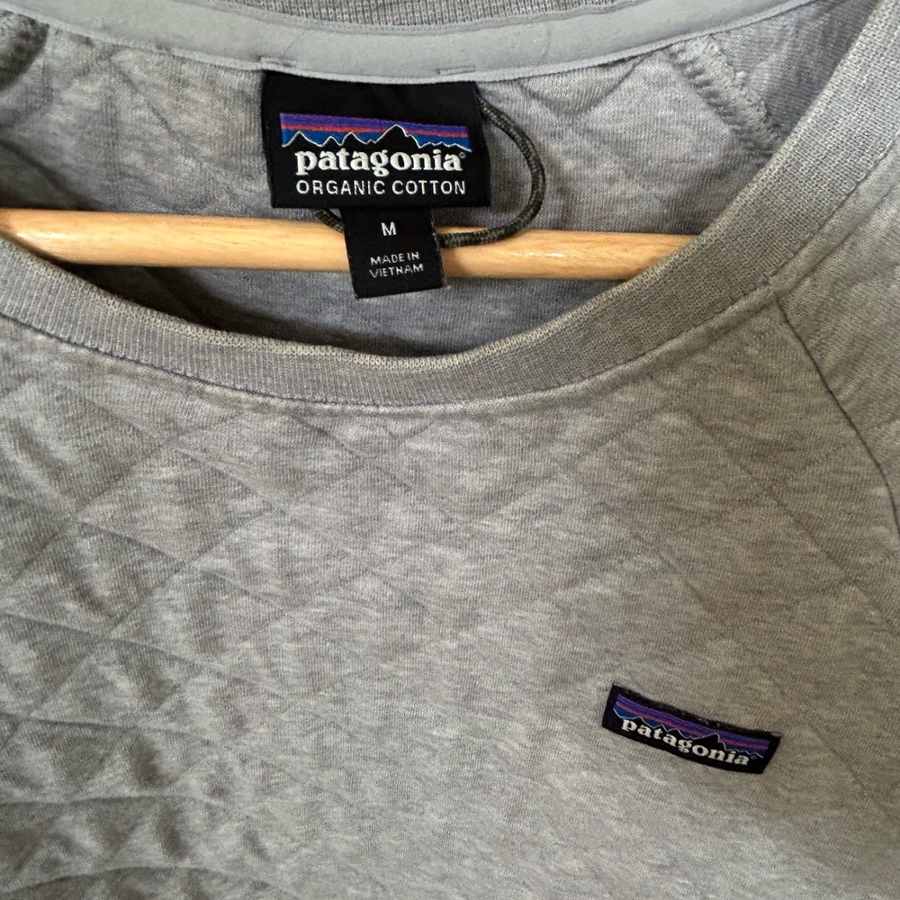 Patagonia Organic Cotton Quilted Sweater - Picture 3 of 5